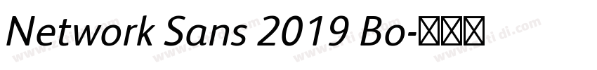 Network Sans 2019 Bo字体转换 Network Sans 2019 Bo字体转换